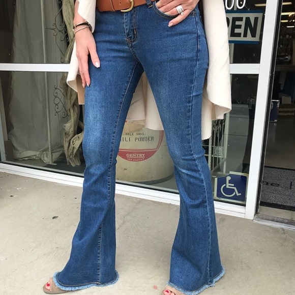 Denim - Ultra flare denim jeans